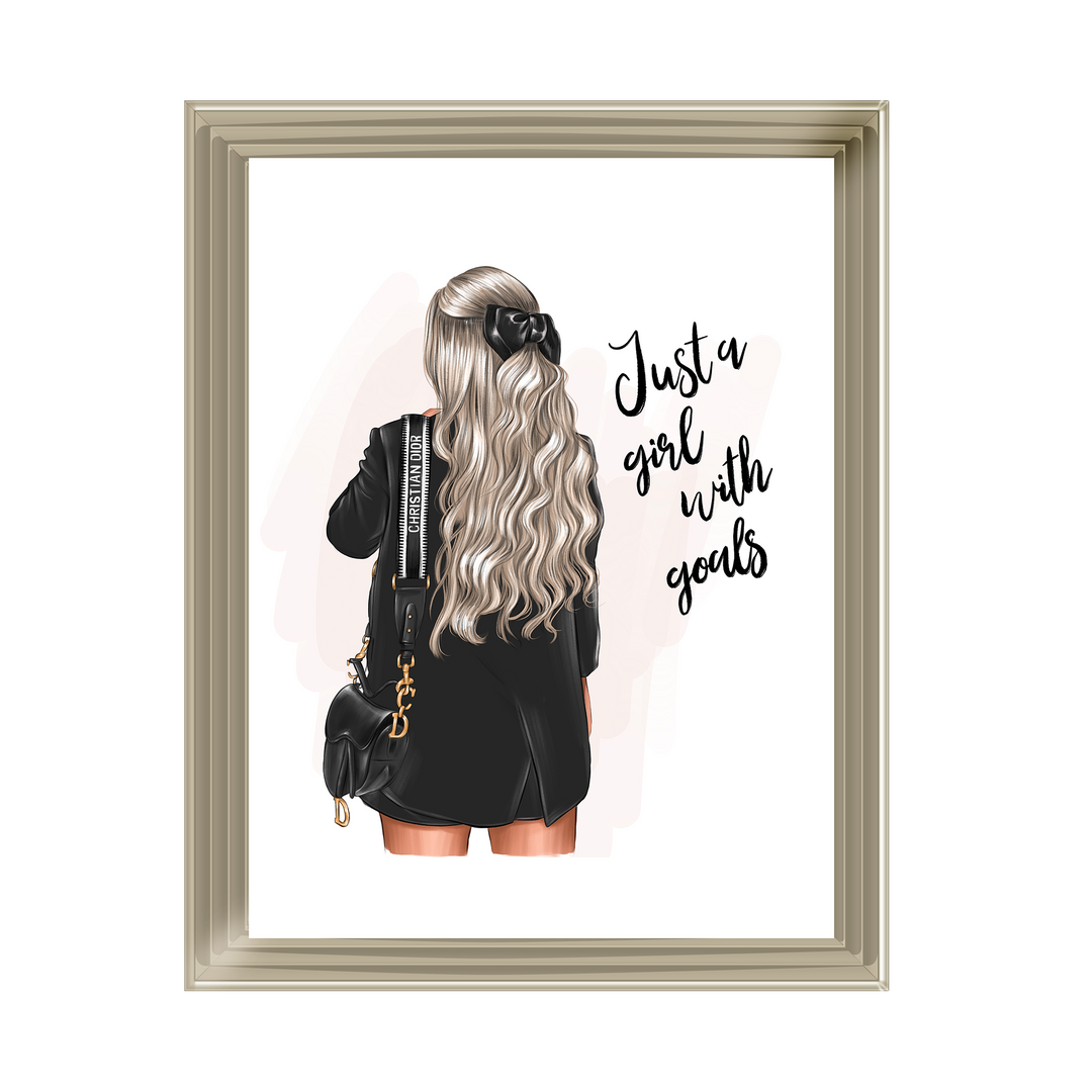 Girl with goals