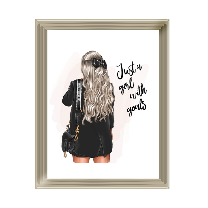Girl with goals