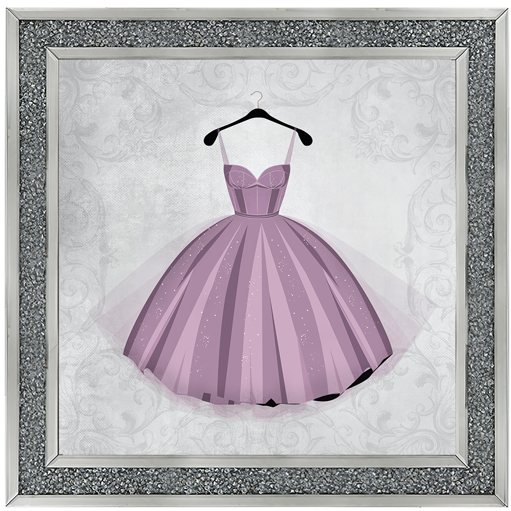 FS117 Pink Dress shimmer