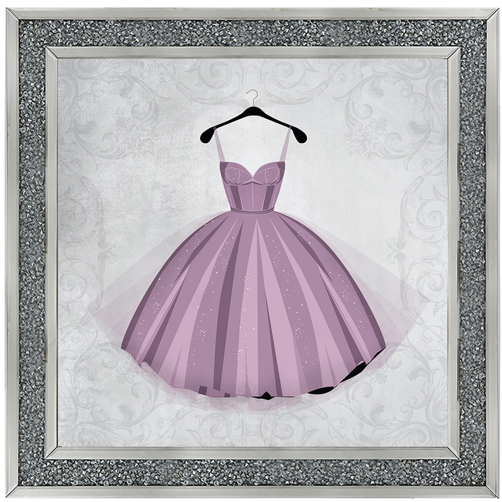FS117 Pink Dress shimmer
