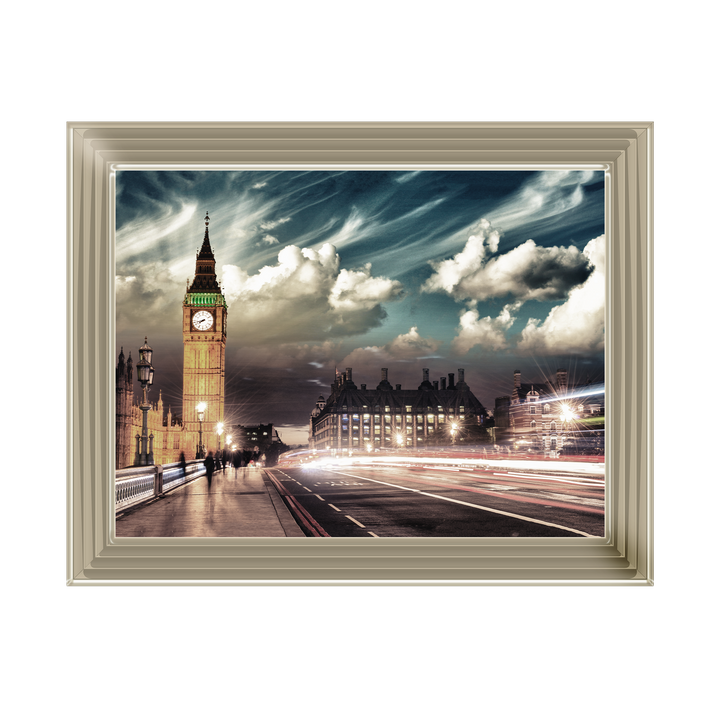 London's blinding lights