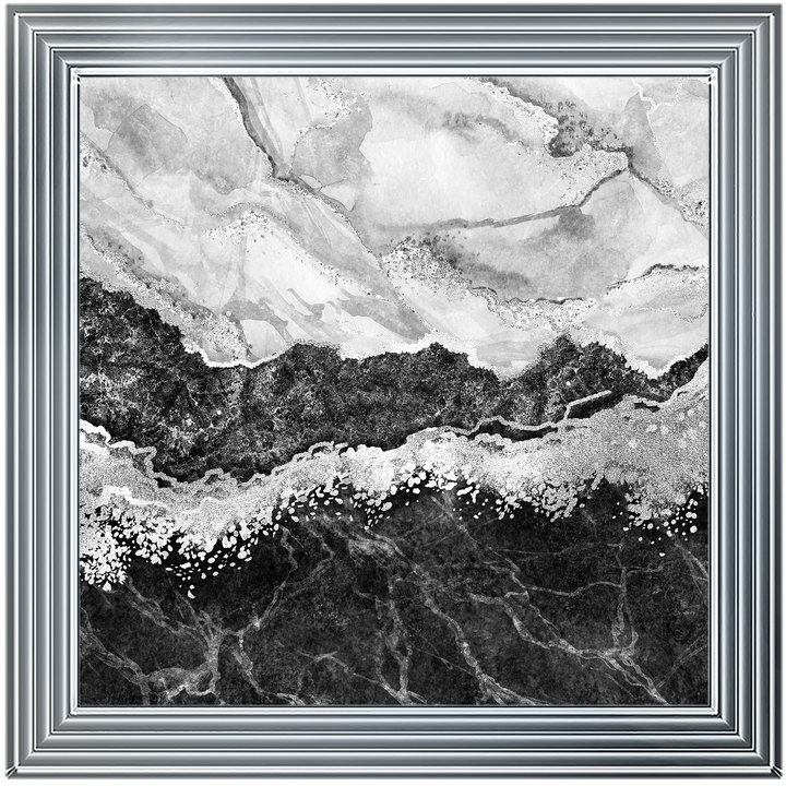 AB151 Abstract Black & Grey IV