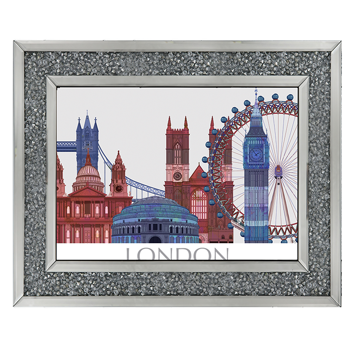 CY050 London Landmarks , Red Blue II
