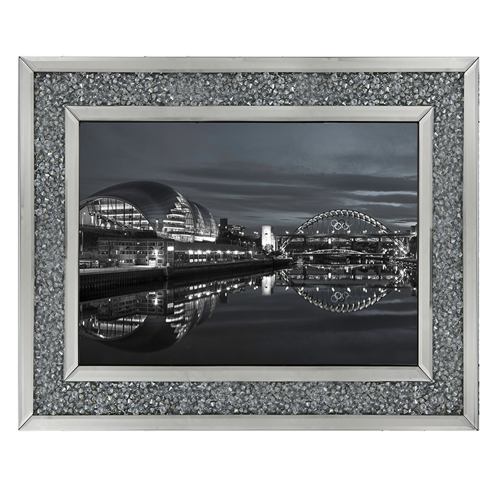 CY070 The Sage Gateshead and the Tyne bridge, Newcastle Upon Tyne I