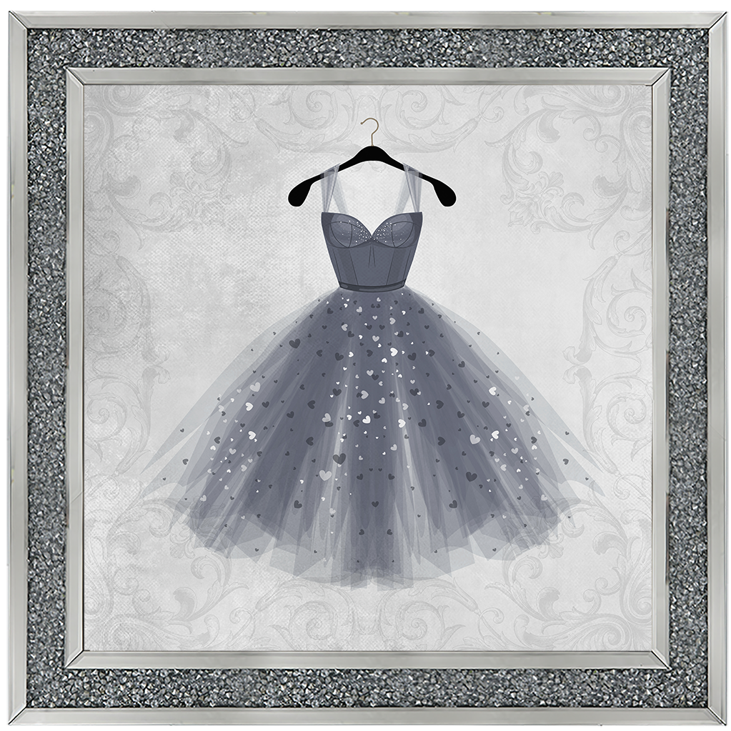 FS116 Black Dress Shimmer