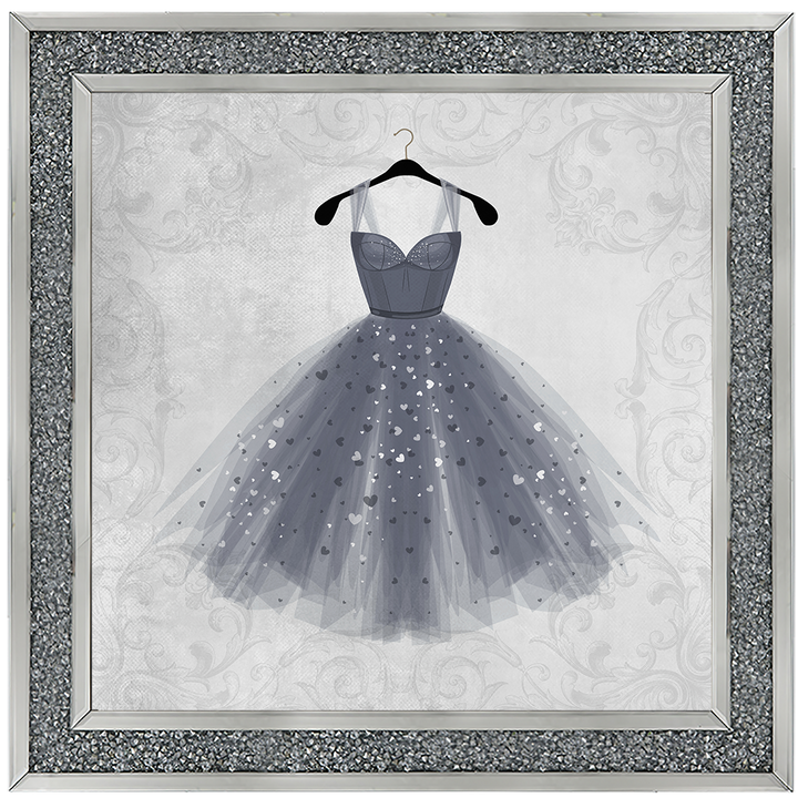 FS116 Black Dress Shimmer