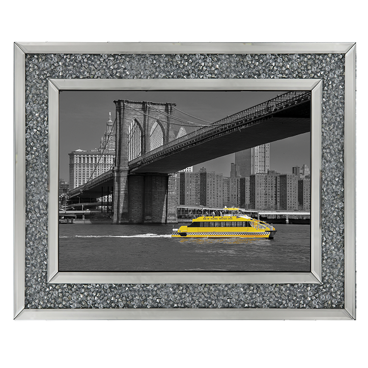 CY066 NY Water Taxi Under Brooklyn Bridge