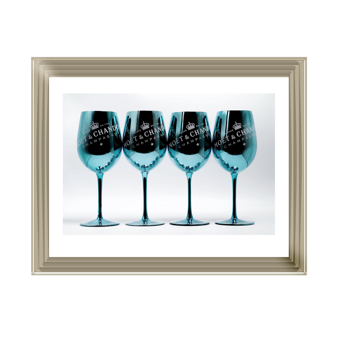 Moet Glasses - Sky Blue