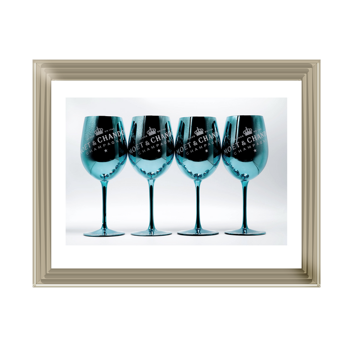 Moet Glasses - Sky Blue