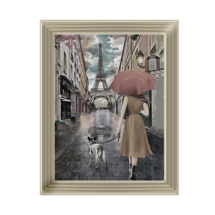 FG387 A rainy day in Paris