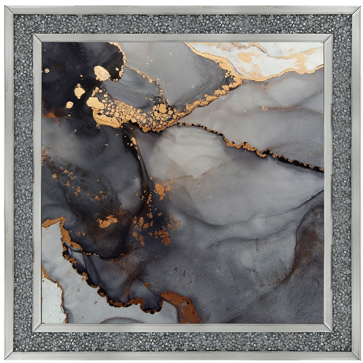 AB169 Black & Gold Marble ||