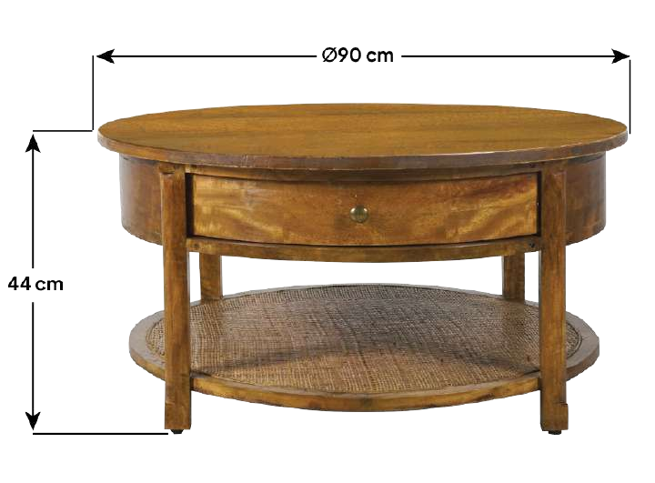Elvarin Round Coffee Table