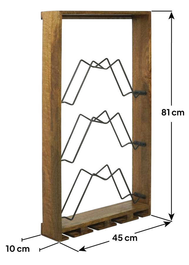 Elvarin 6 Bottle Wine Rack