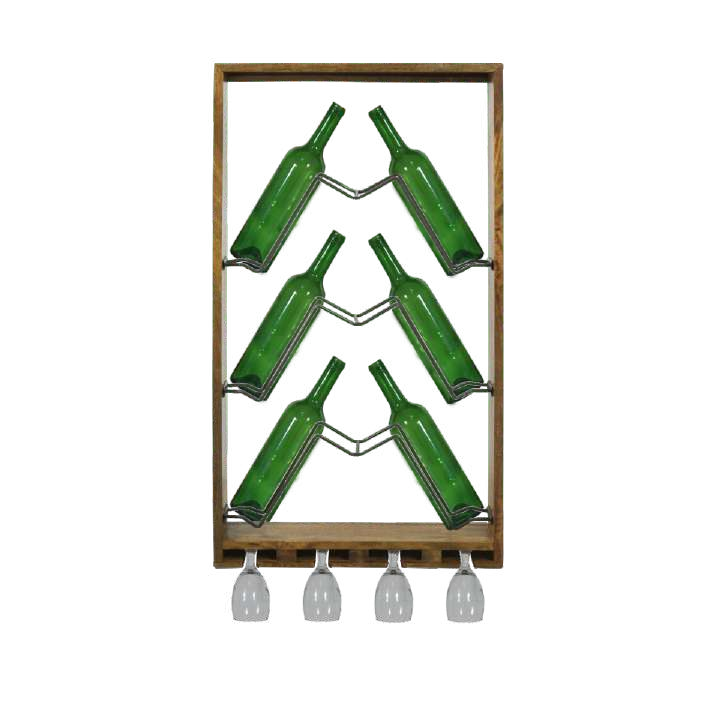 Elvarin 6 Bottle Wine Rack