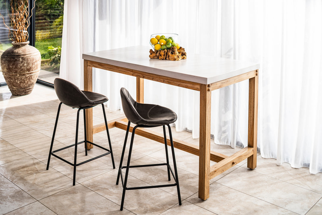 Ferrowe White Counter Table