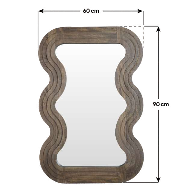 Rilton Mirror - Greywash