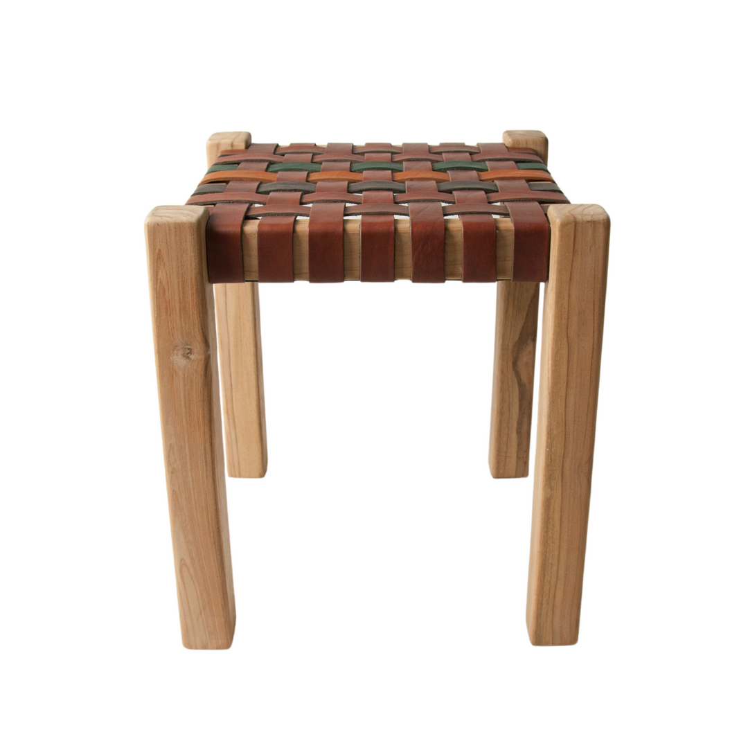 Set of two Sylmar Striped Stools