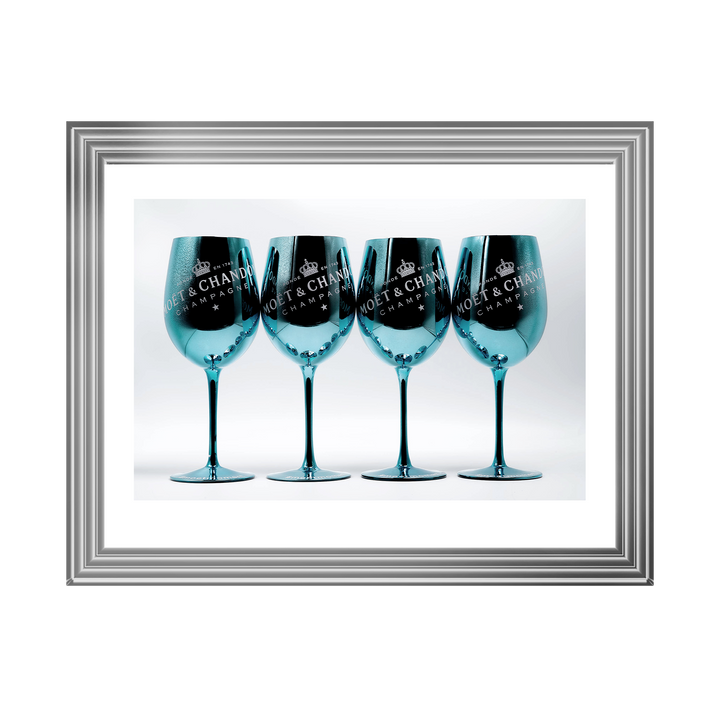 Moet Glasses - Sky Blue