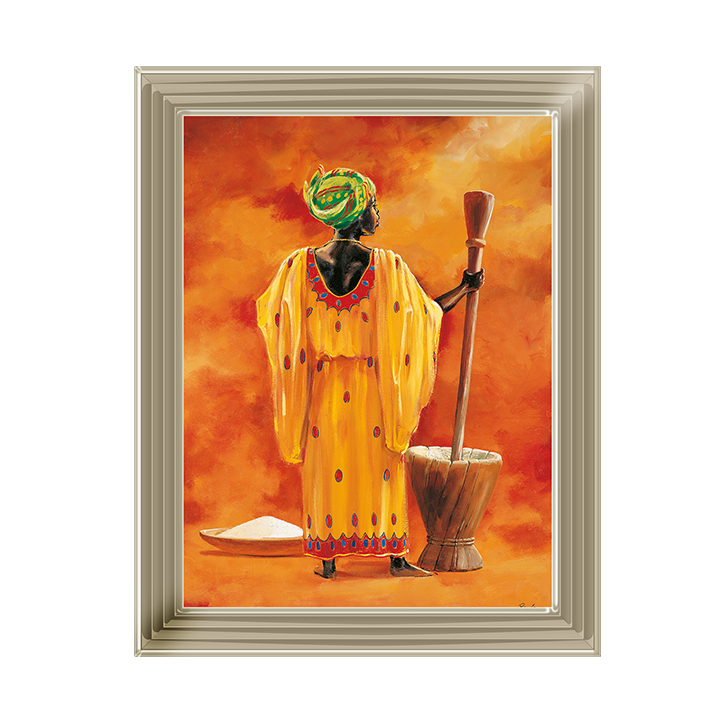 AF014 African Lady II