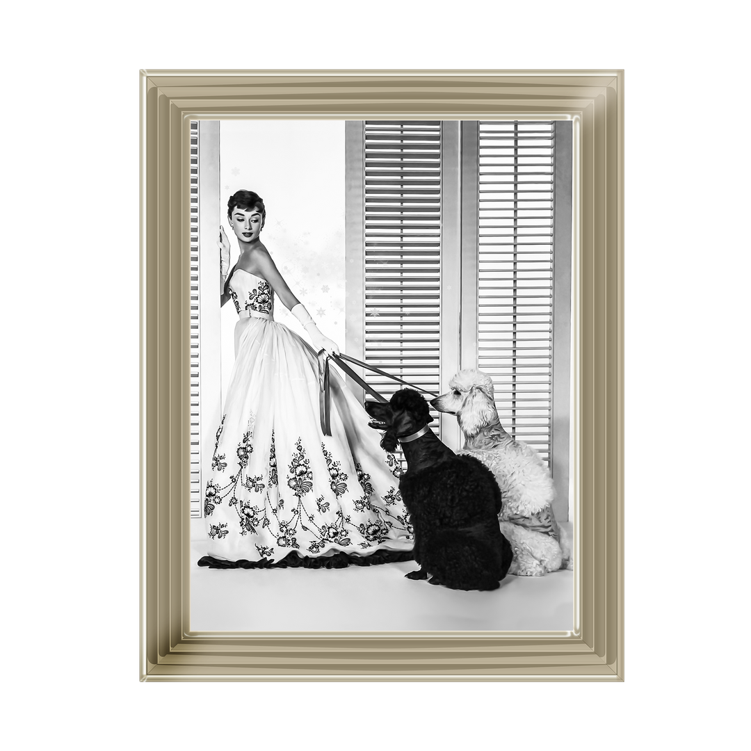 IC005 Audrey Hepburn Poodles