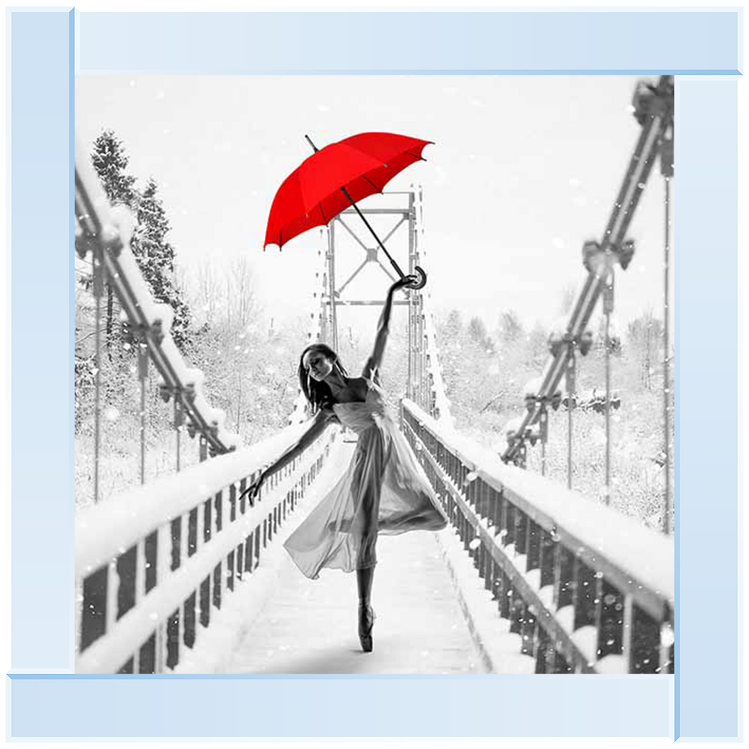FG570 Ballerina On A Bridge