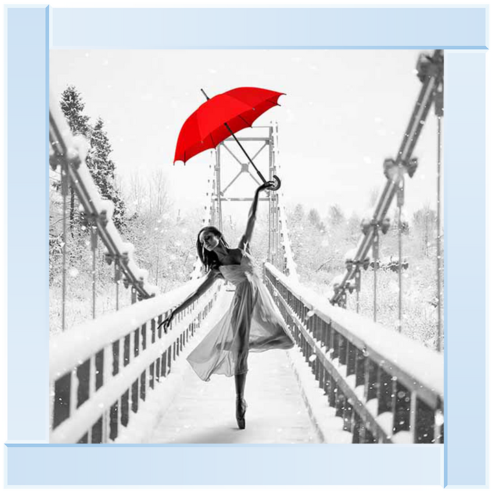 FG570 Ballerina On A Bridge