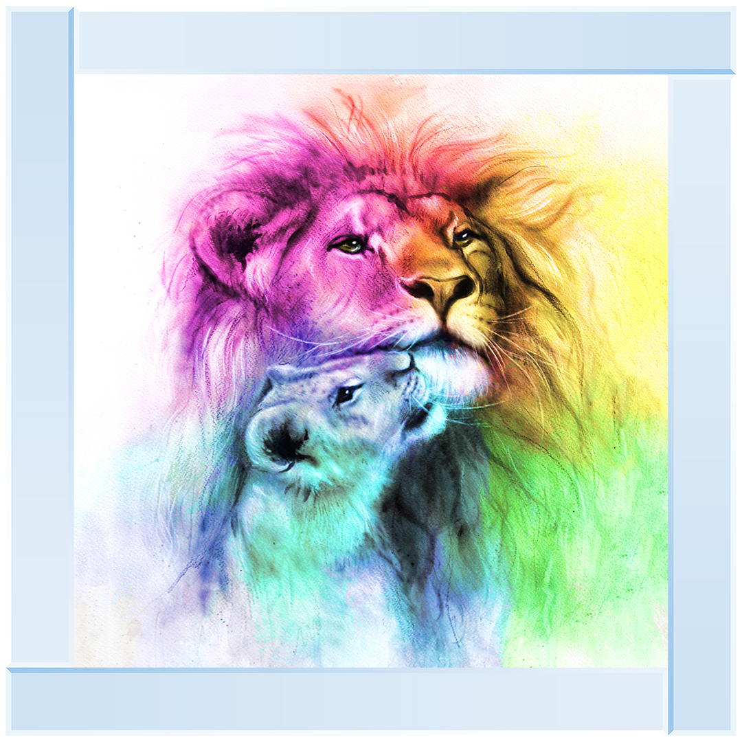 Proud Father Lion