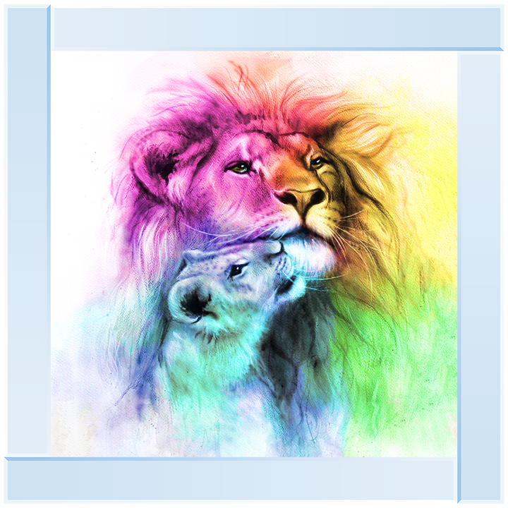 Proud Father Lion