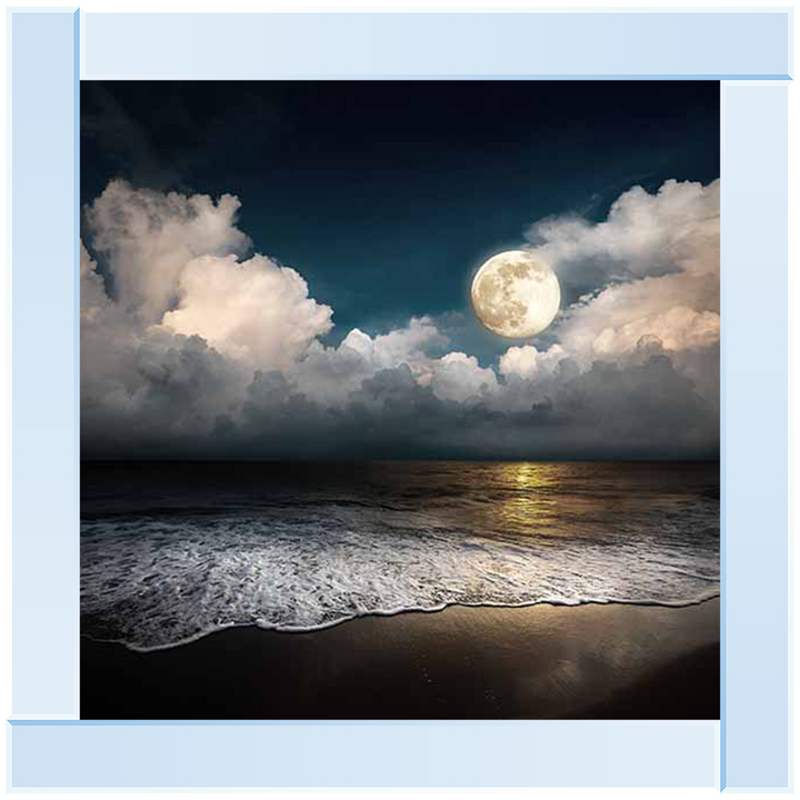 LS294 Full Moon At Twilight |