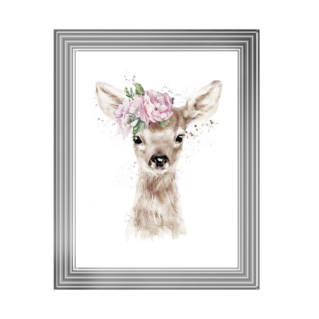 AN284 Floral Deer