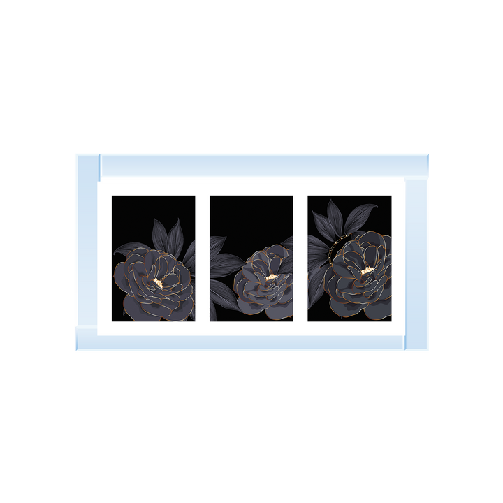FL241 Black Beauty Flower I