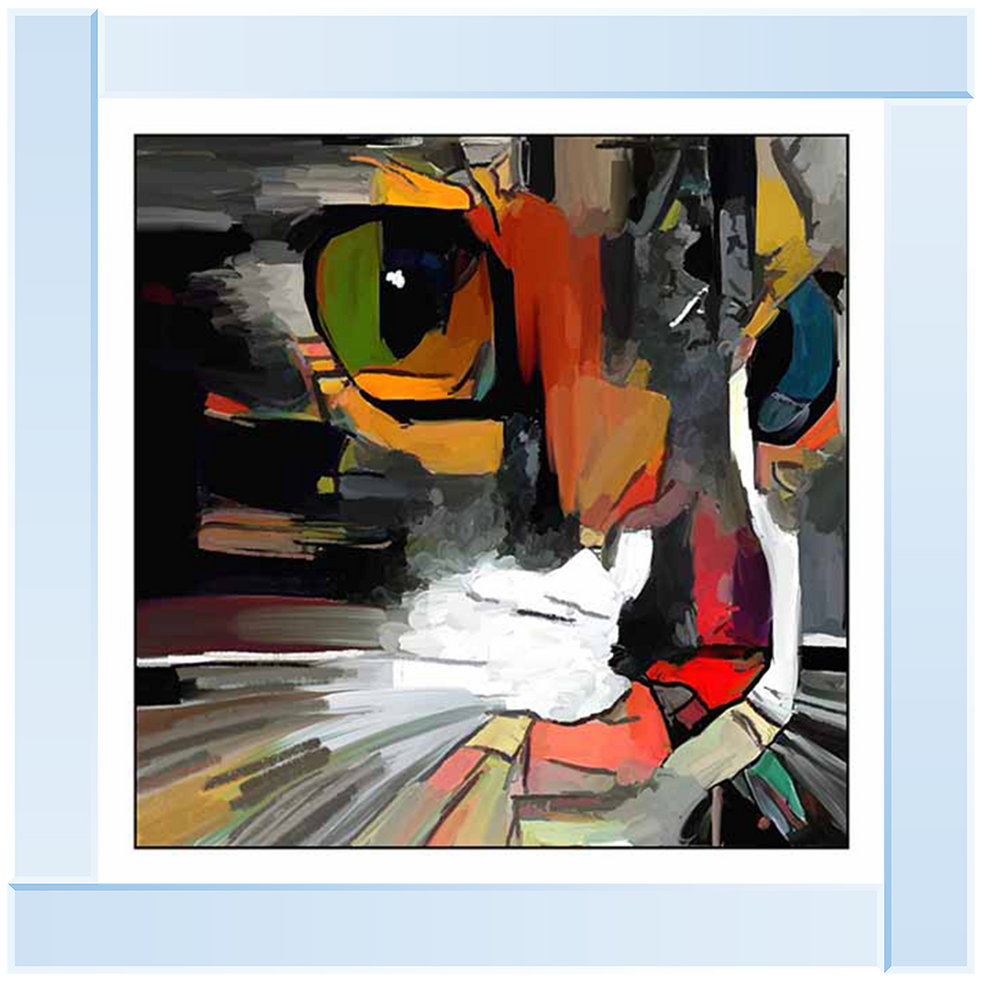 AN444 Abstract Cat ||