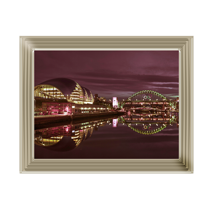 CY071 The Sage Gateshead and the Tyne bridge, Newcastle Upon Tyne II