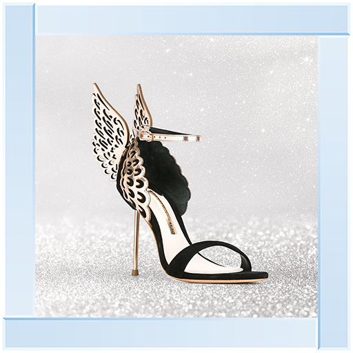 FS187 Winged High Heel 1