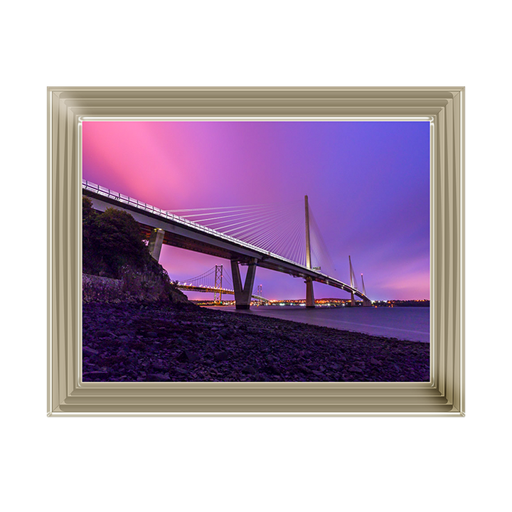 CY014 Queensferry Crossing in the evening