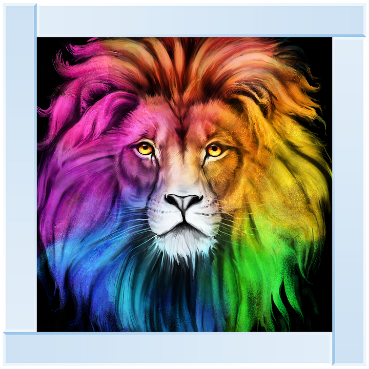 Rainbow Lion