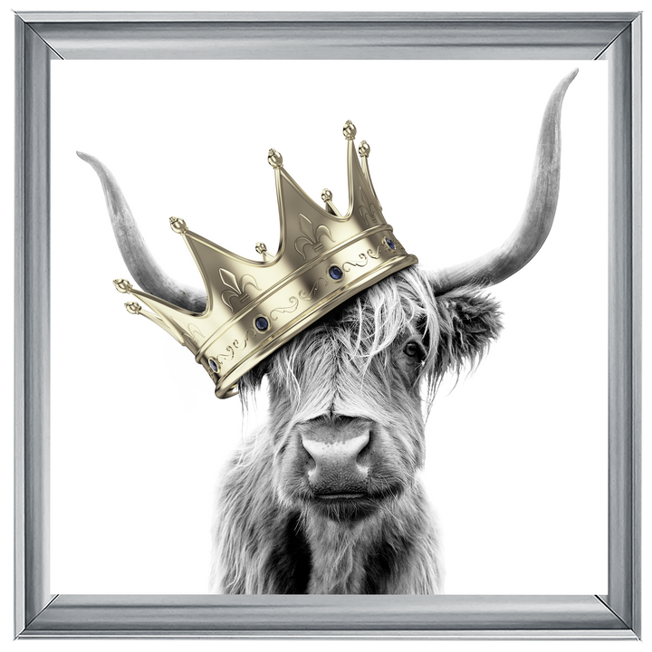 AN347 Crowned Cow Gold