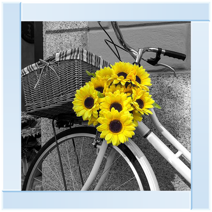 Sunflower Basket