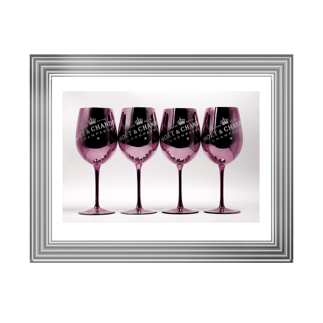 Moet Glasses - Pink