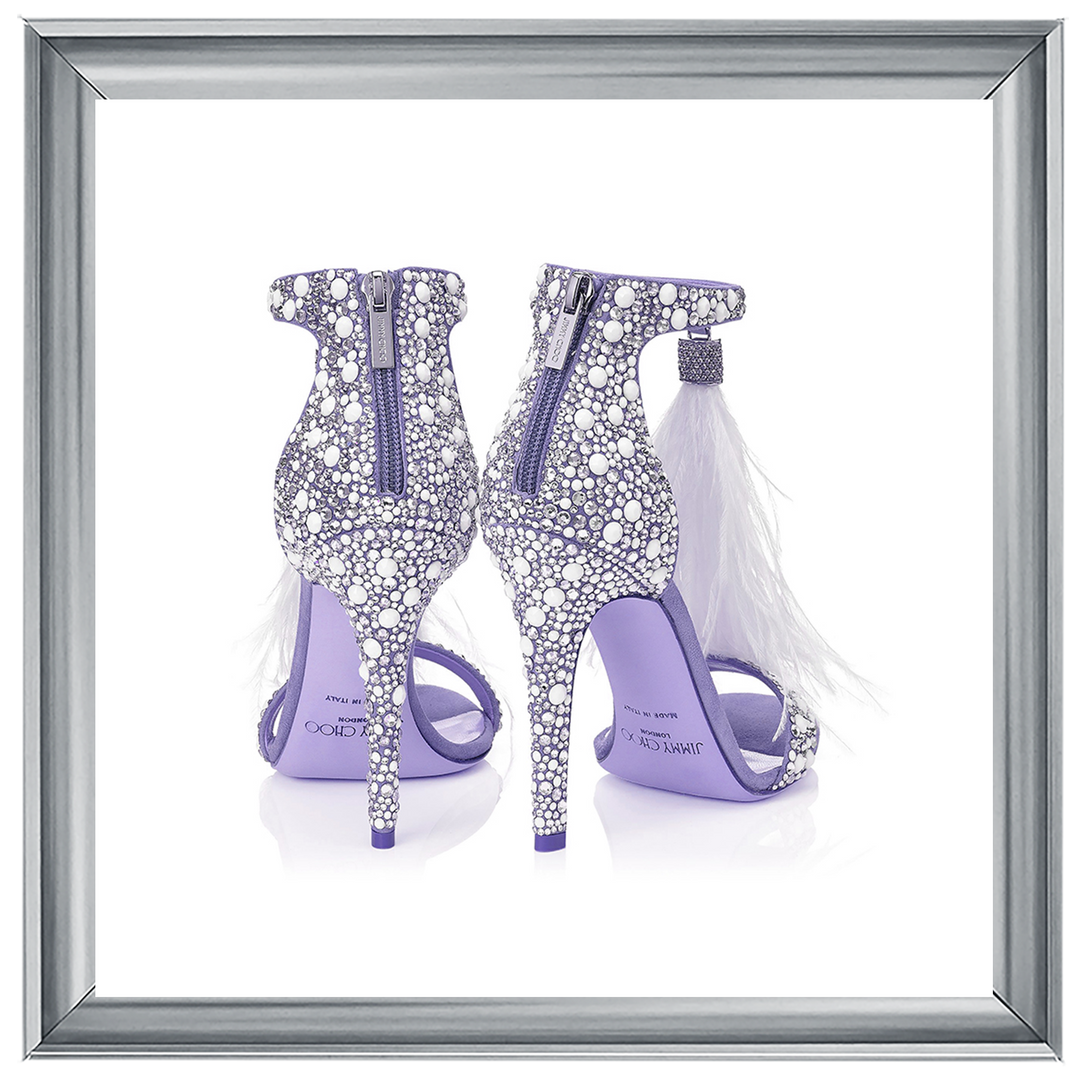 Purple Sole Fashion Shoes