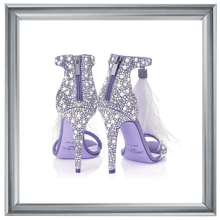 Purple Sole Fashion Shoes