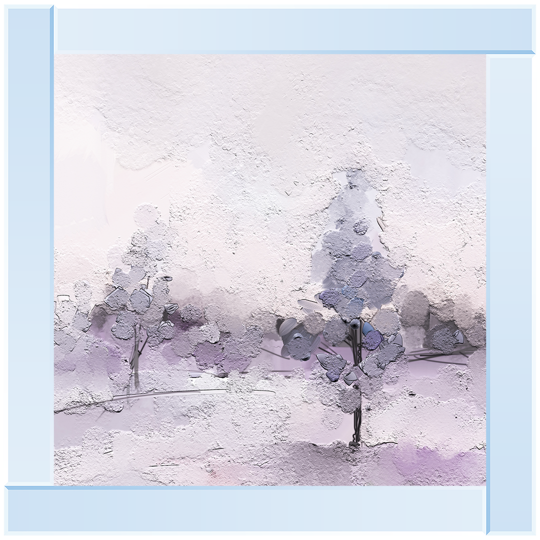 Purple Tree Abstract ||