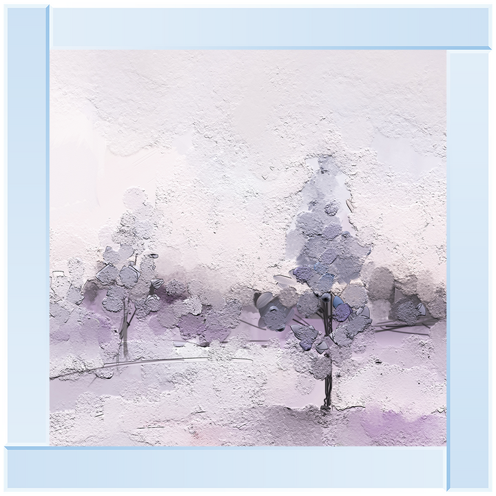 Purple Tree Abstract ||