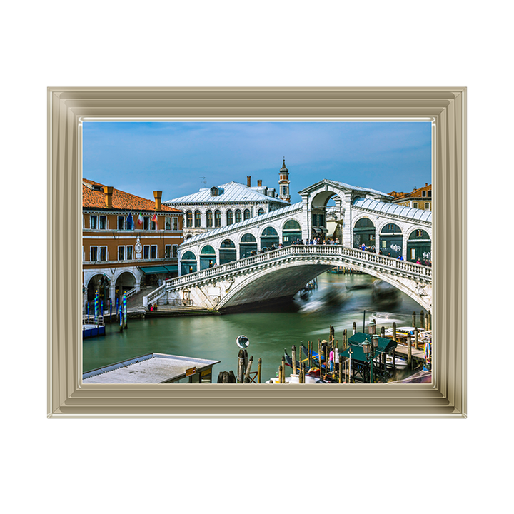CY081 Famous Rialto bridge, Venice