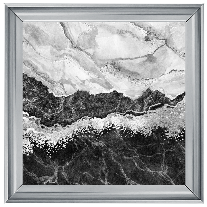 AB151 Abstract Black & Grey IV