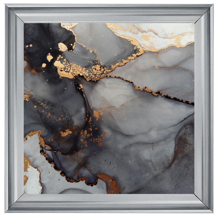 AB171 Abstract Black & Gold V
