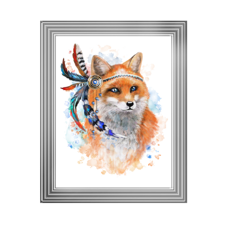 Tribal Fox Sketch |