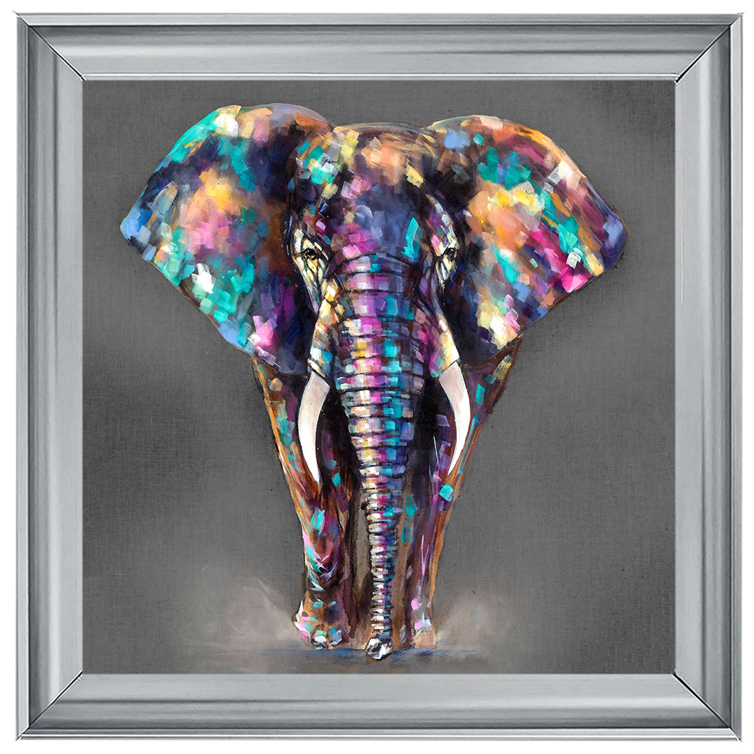 AN340 Colourful Elephant