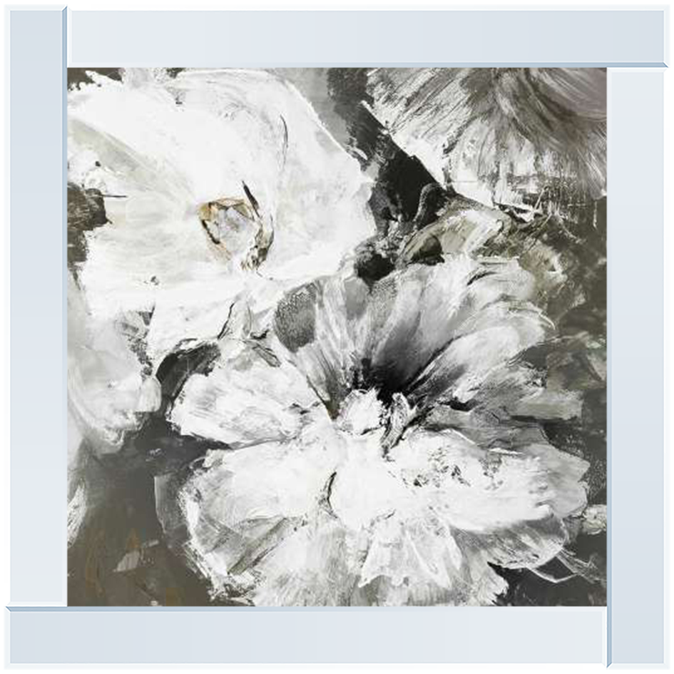 White and Grey Flowers