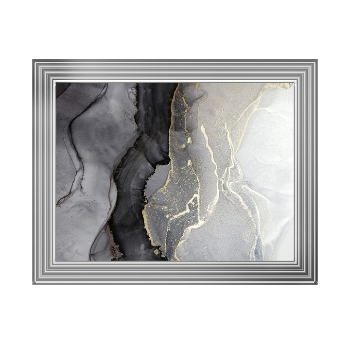 AB148 Abstract Black & Grey